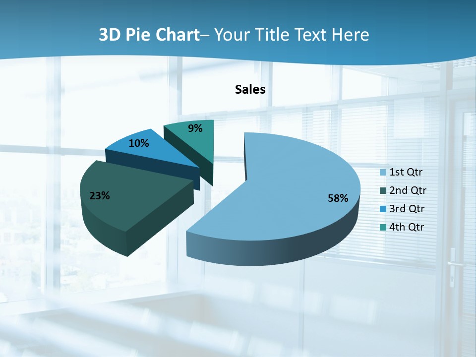 Empty Sun Ceiling PowerPoint Template