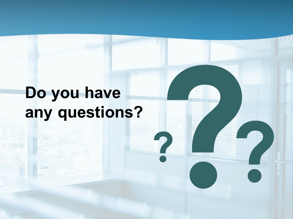 Empty Sun Ceiling PowerPoint Template