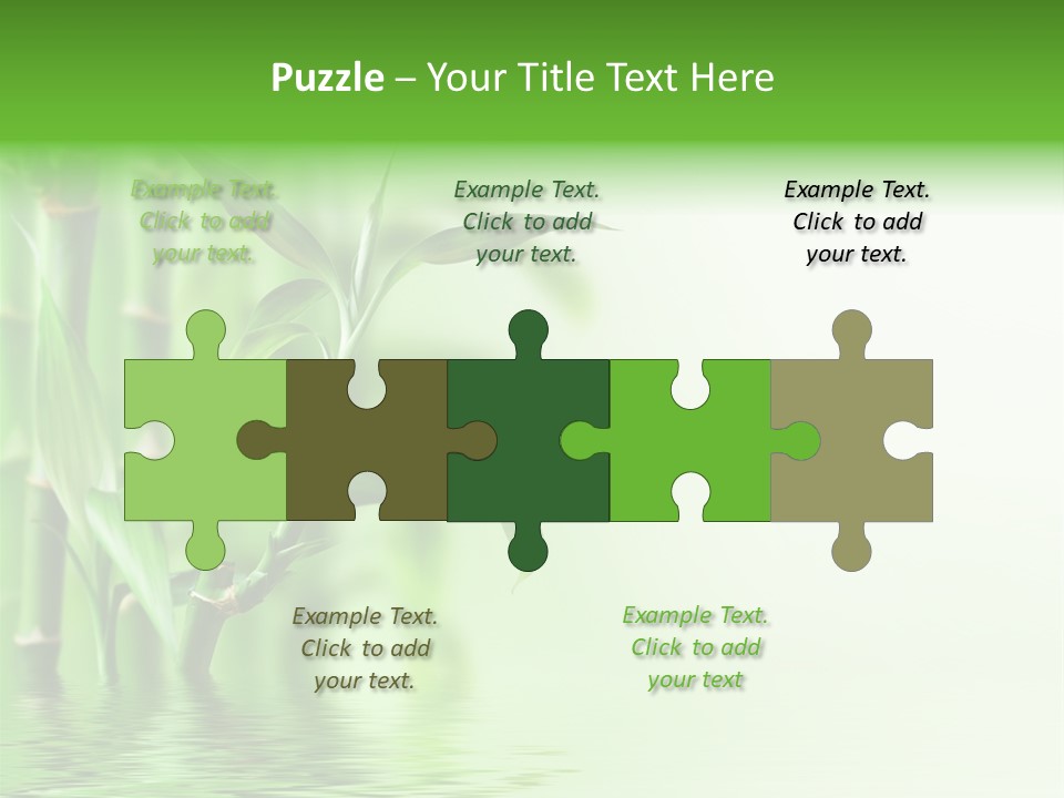 Lush Freshness Lucky PowerPoint Template