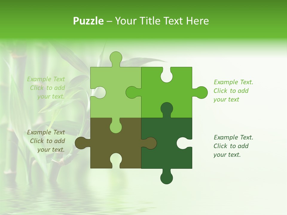 Lush Freshness Lucky PowerPoint Template