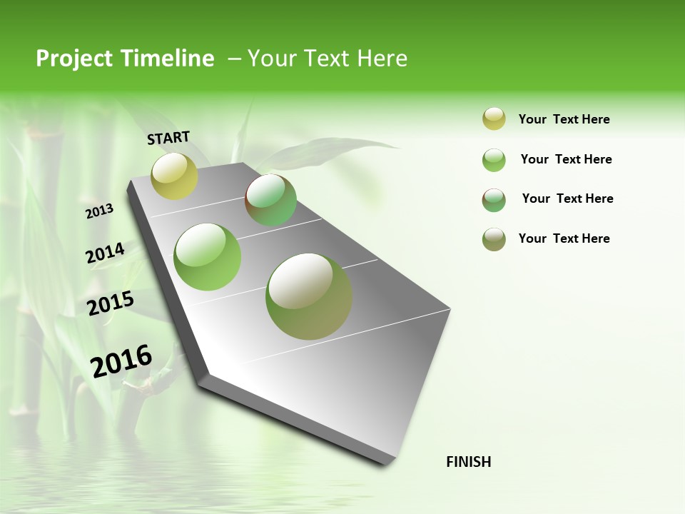 Lush Freshness Lucky PowerPoint Template