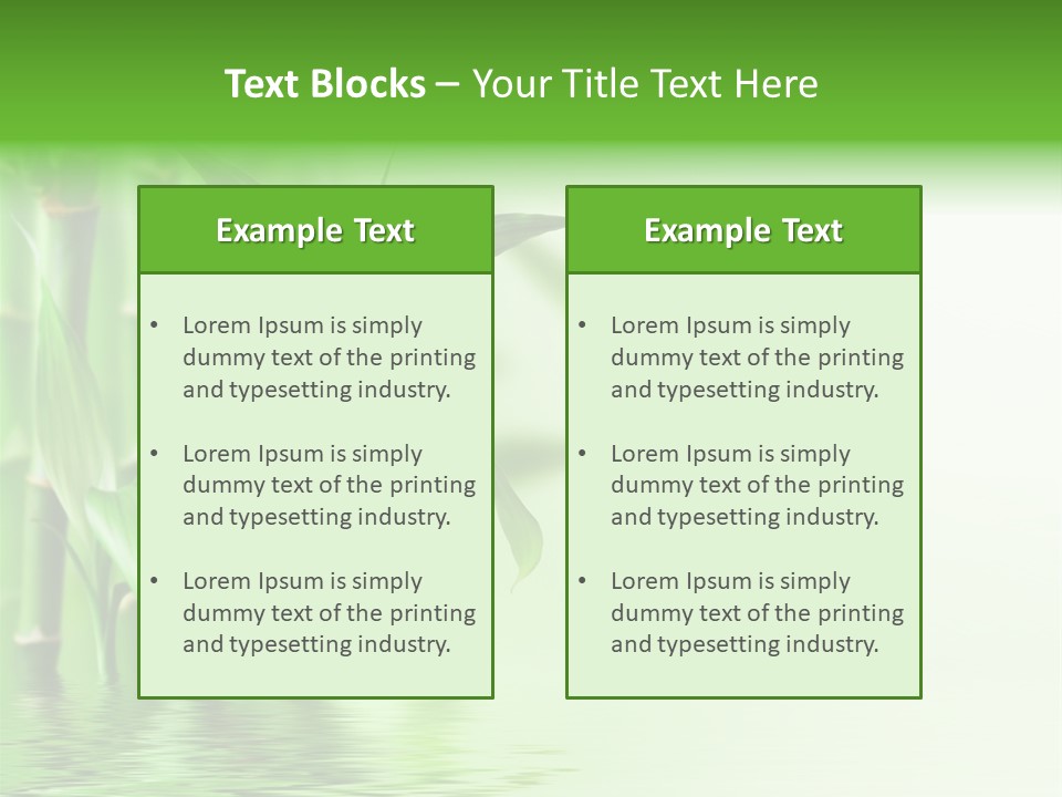 Lush Freshness Lucky PowerPoint Template