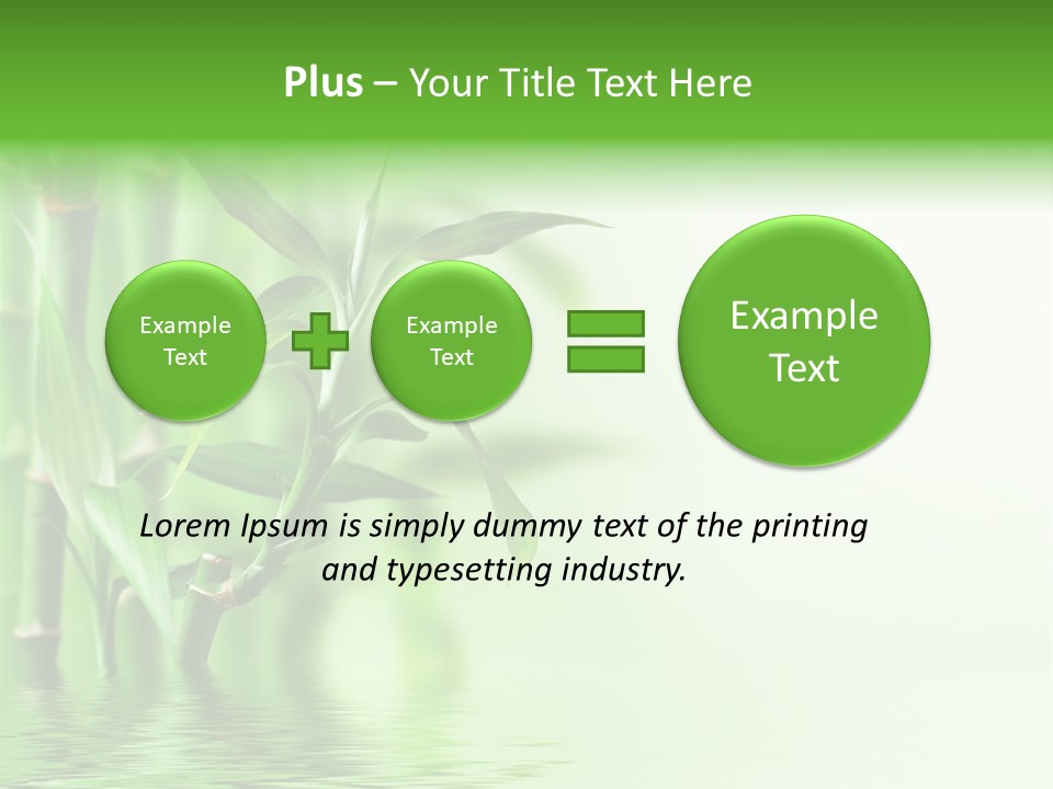 Lush Freshness Lucky PowerPoint Template