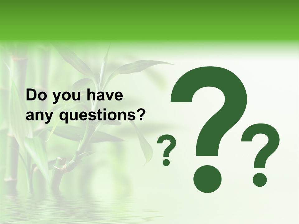 Lush Freshness Lucky PowerPoint Template