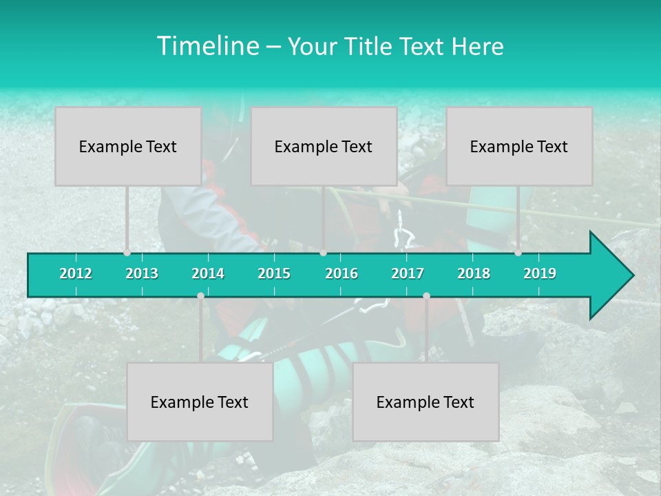 Trekking Ice Alps PowerPoint Template