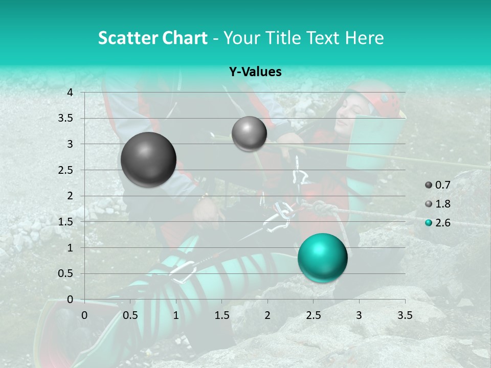 Trekking Ice Alps PowerPoint Template