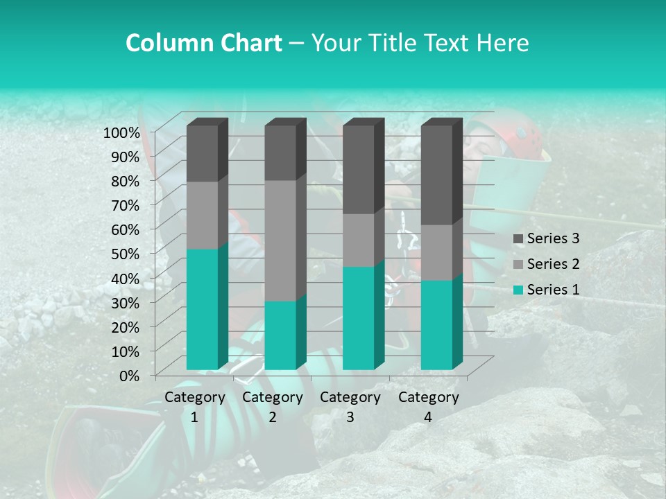Trekking Ice Alps PowerPoint Template