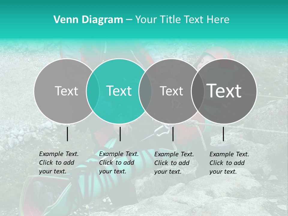 Trekking Ice Alps PowerPoint Template