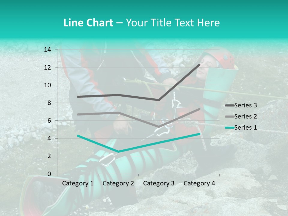 Trekking Ice Alps PowerPoint Template