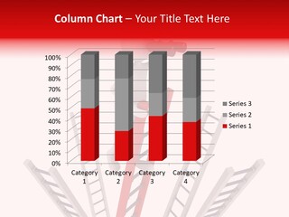 Corporate Ladder Overview PowerPoint Template