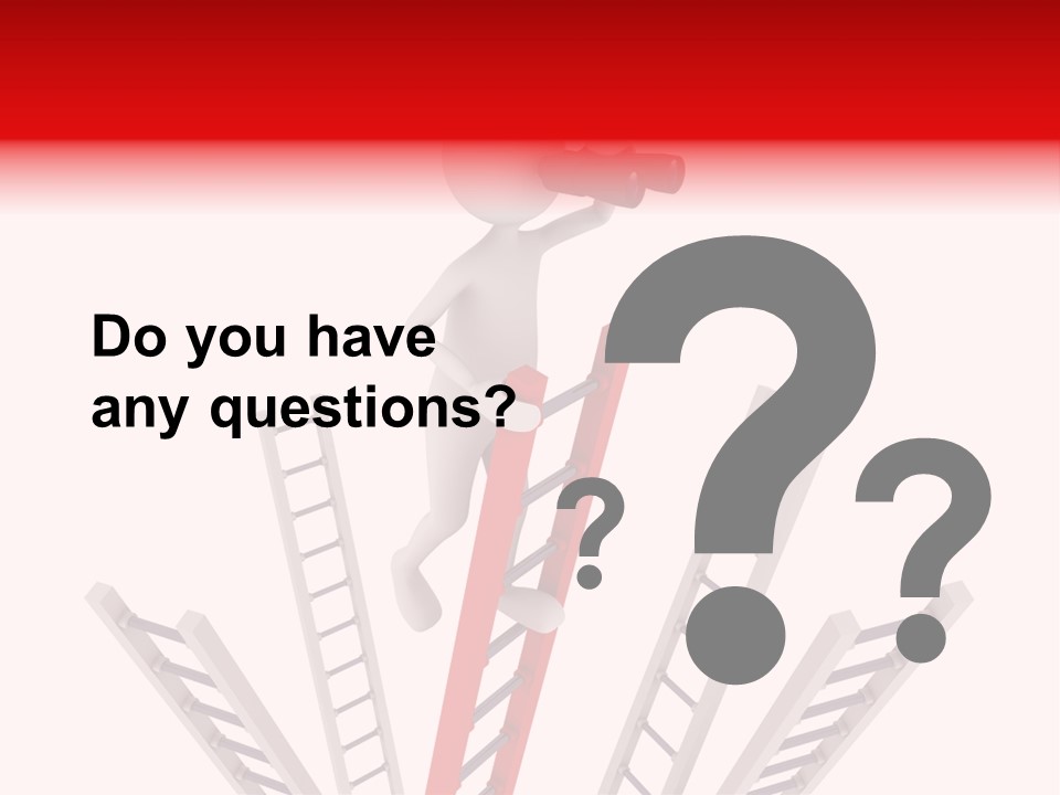 Corporate Ladder Overview PowerPoint Template