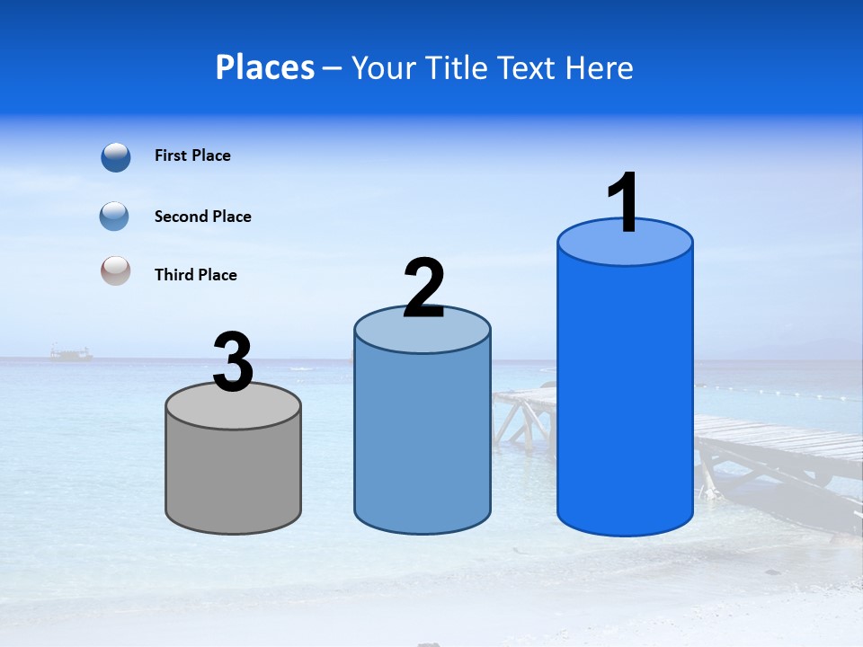 Sandy Peaceful Sand PowerPoint Template