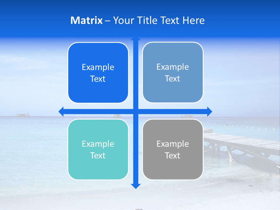 Sandy Peaceful Sand PowerPoint Template