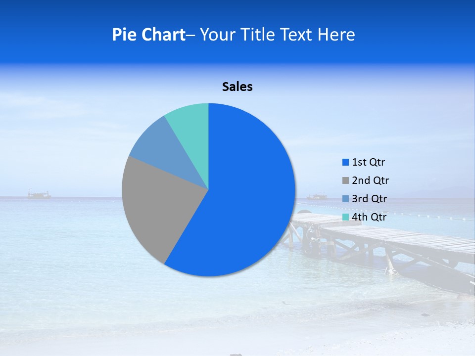 Sandy Peaceful Sand PowerPoint Template