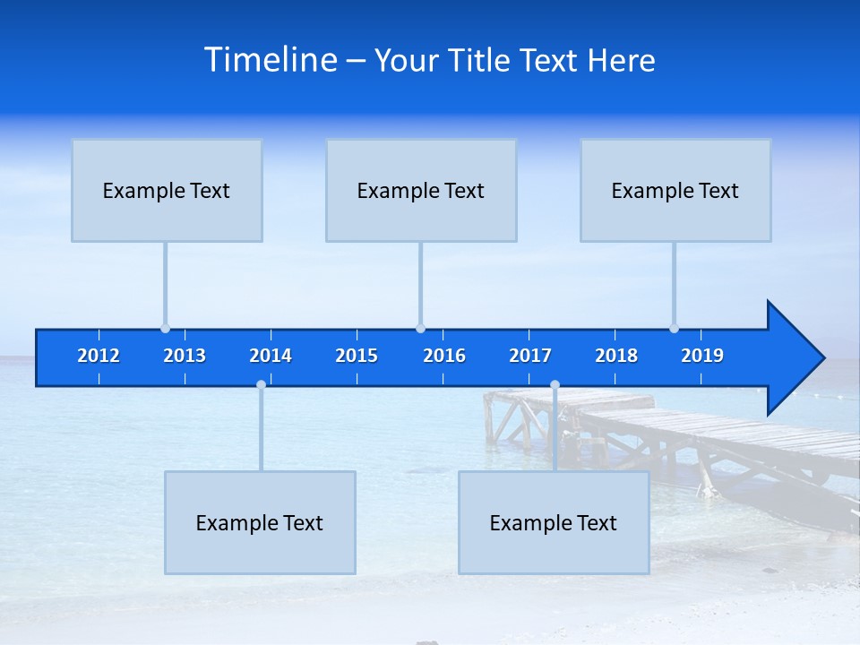Sandy Peaceful Sand PowerPoint Template