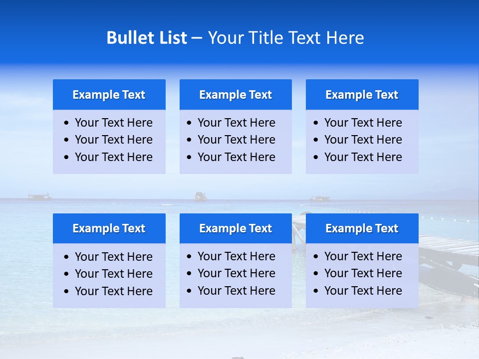 Sandy Peaceful Sand PowerPoint Template