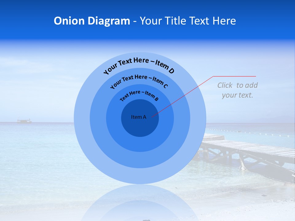 Sandy Peaceful Sand PowerPoint Template