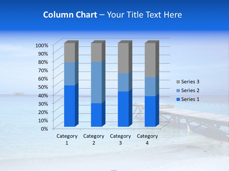Sandy Peaceful Sand PowerPoint Template