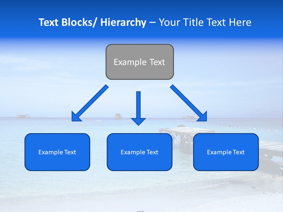 Sandy Peaceful Sand PowerPoint Template