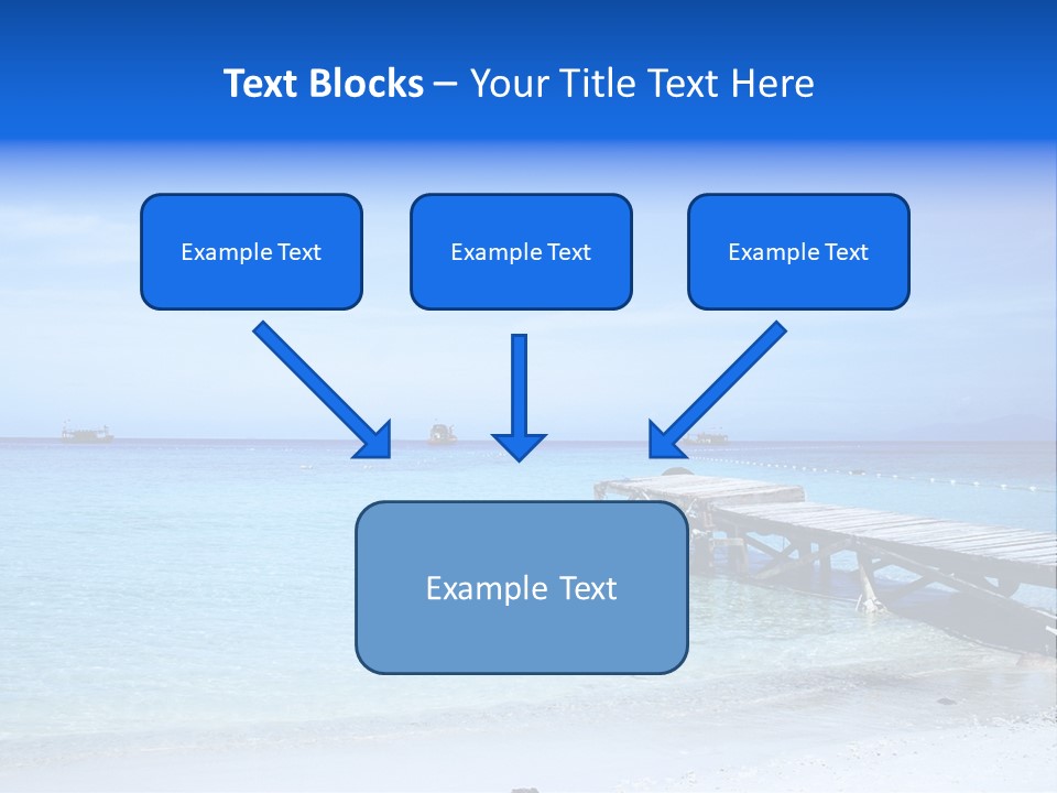 Sandy Peaceful Sand PowerPoint Template