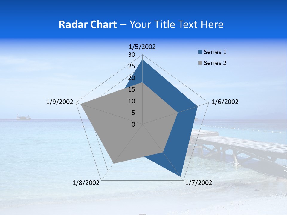 Sandy Peaceful Sand PowerPoint Template