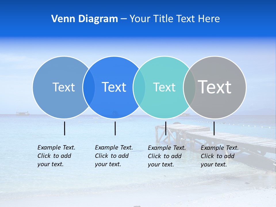 Sandy Peaceful Sand PowerPoint Template