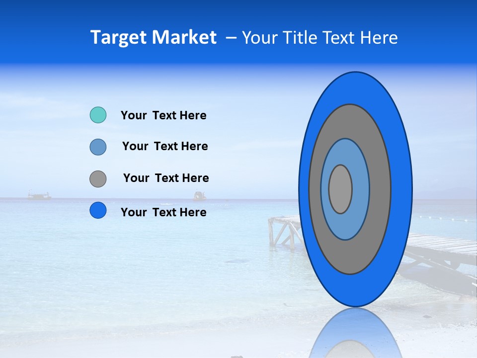 Sandy Peaceful Sand PowerPoint Template