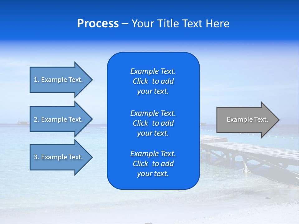 Sandy Peaceful Sand PowerPoint Template