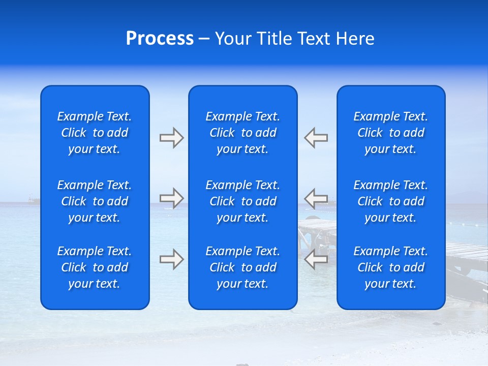 Sandy Peaceful Sand PowerPoint Template