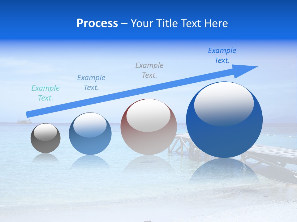 Sandy Peaceful Sand PowerPoint Template