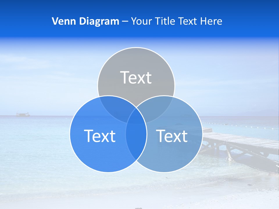 Sandy Peaceful Sand PowerPoint Template