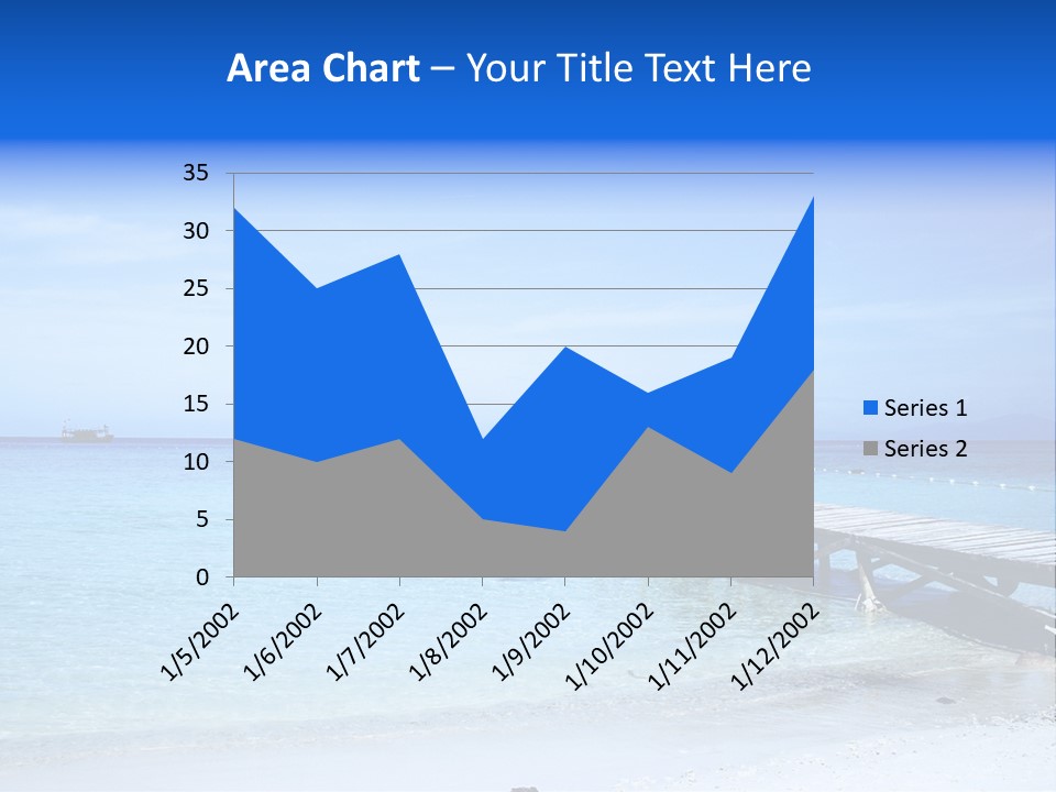 Sandy Peaceful Sand PowerPoint Template
