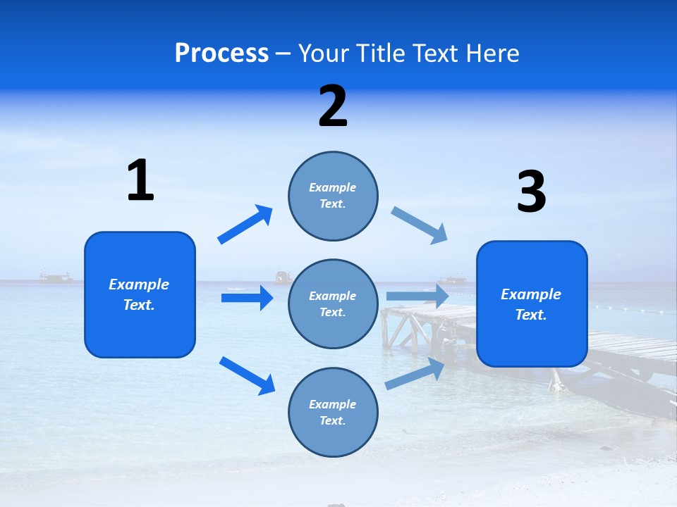 Sandy Peaceful Sand PowerPoint Template