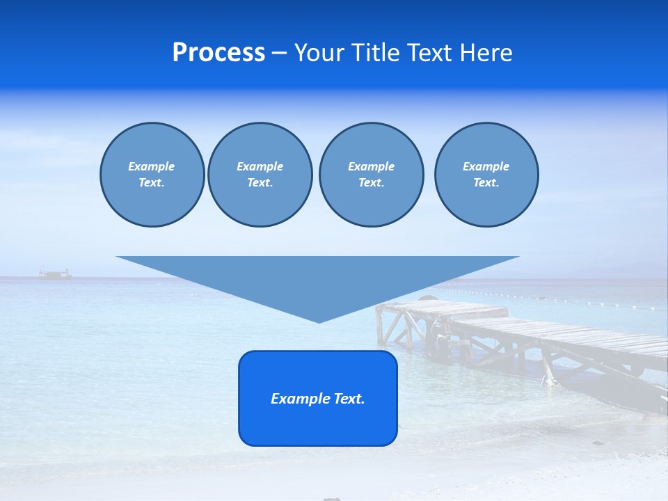 Sandy Peaceful Sand PowerPoint Template