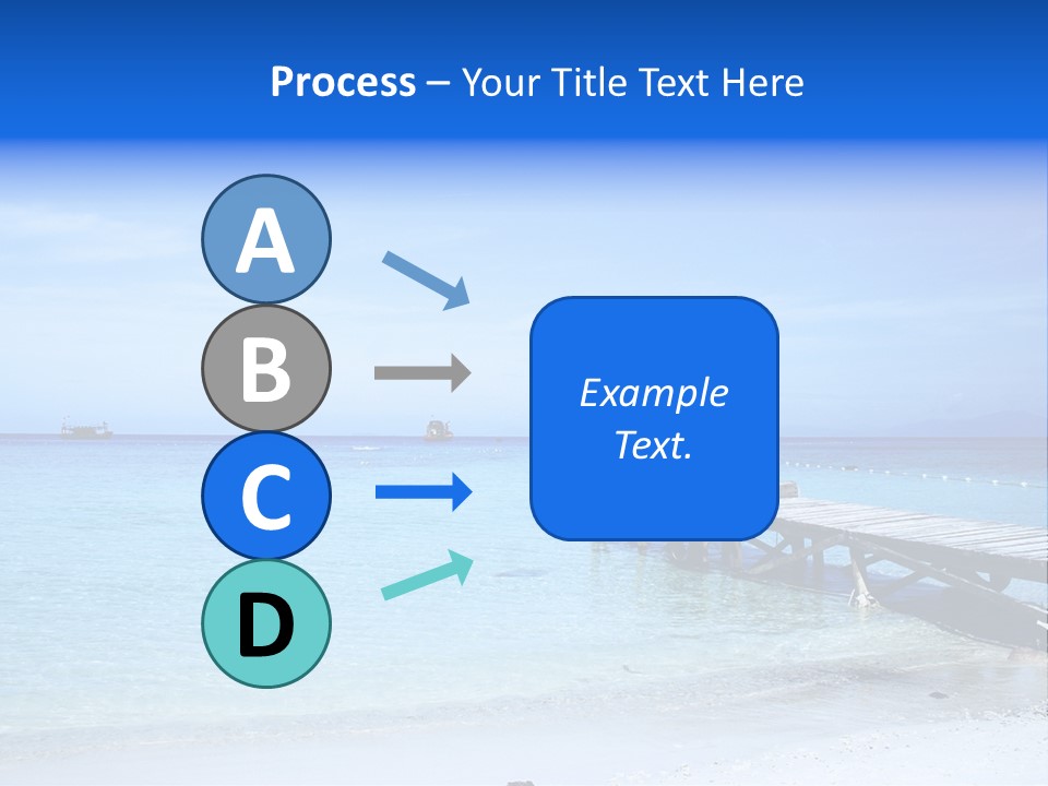 Sandy Peaceful Sand PowerPoint Template