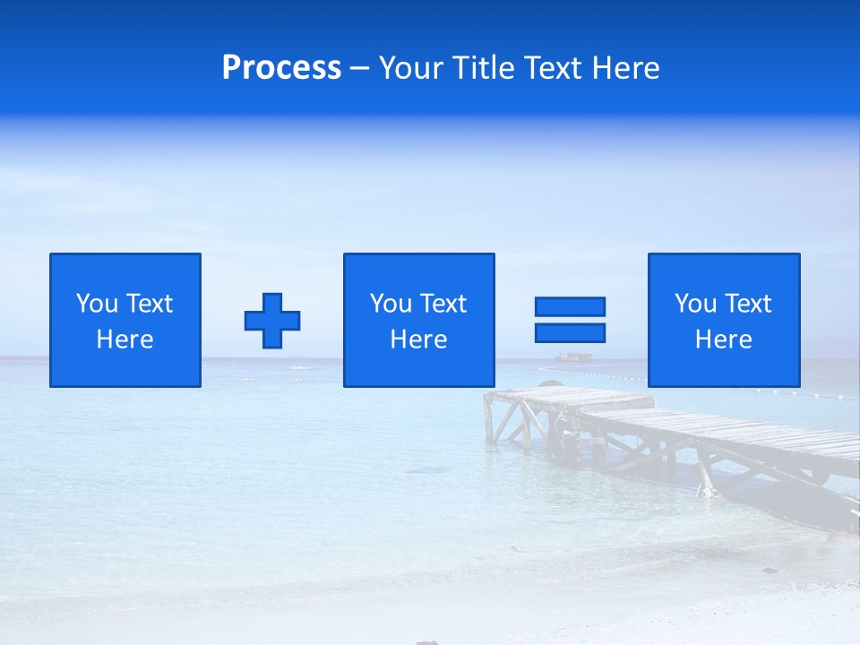 Sandy Peaceful Sand PowerPoint Template