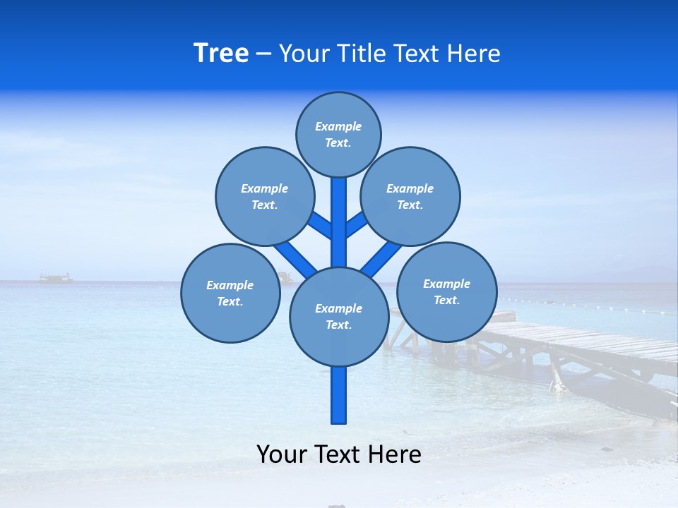 Sandy Peaceful Sand PowerPoint Template