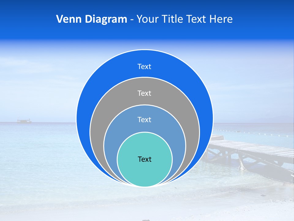 Sandy Peaceful Sand PowerPoint Template