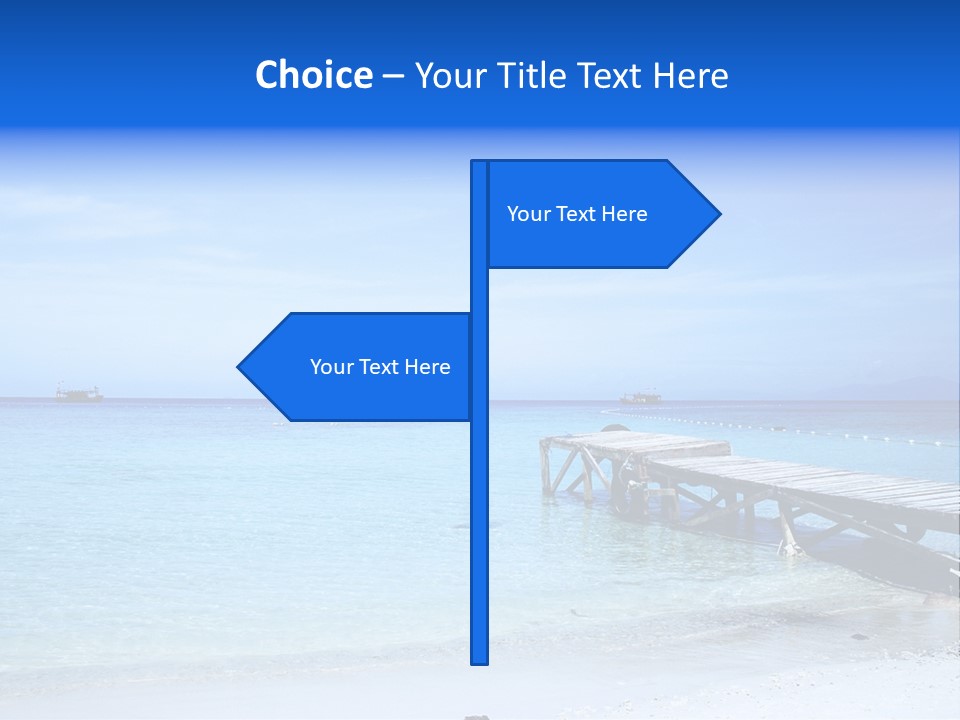 Sandy Peaceful Sand PowerPoint Template