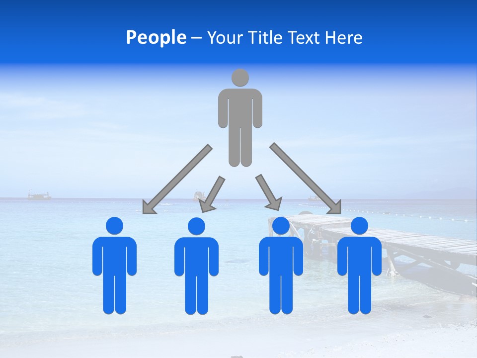 Sandy Peaceful Sand PowerPoint Template