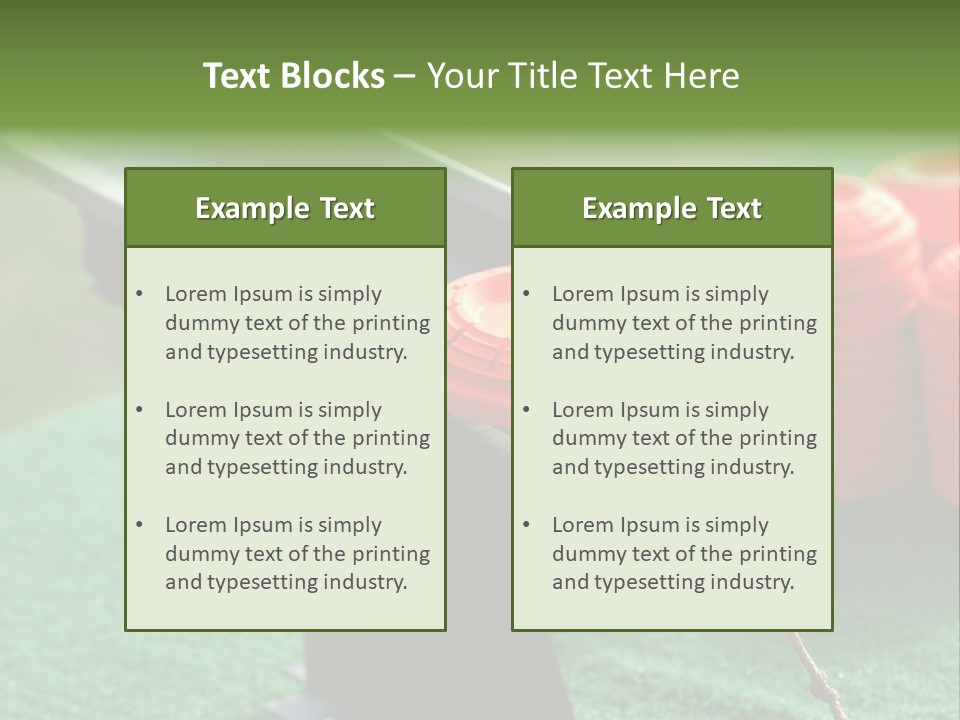 Trap Skeet Pigeon PowerPoint Template