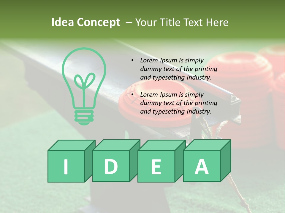 Trap Skeet Pigeon PowerPoint Template