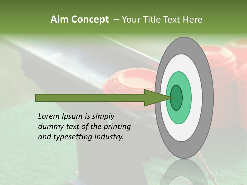 Trap Skeet Pigeon PowerPoint Template