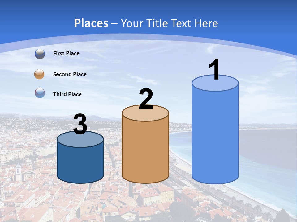 View Postcard Yacht PowerPoint Template