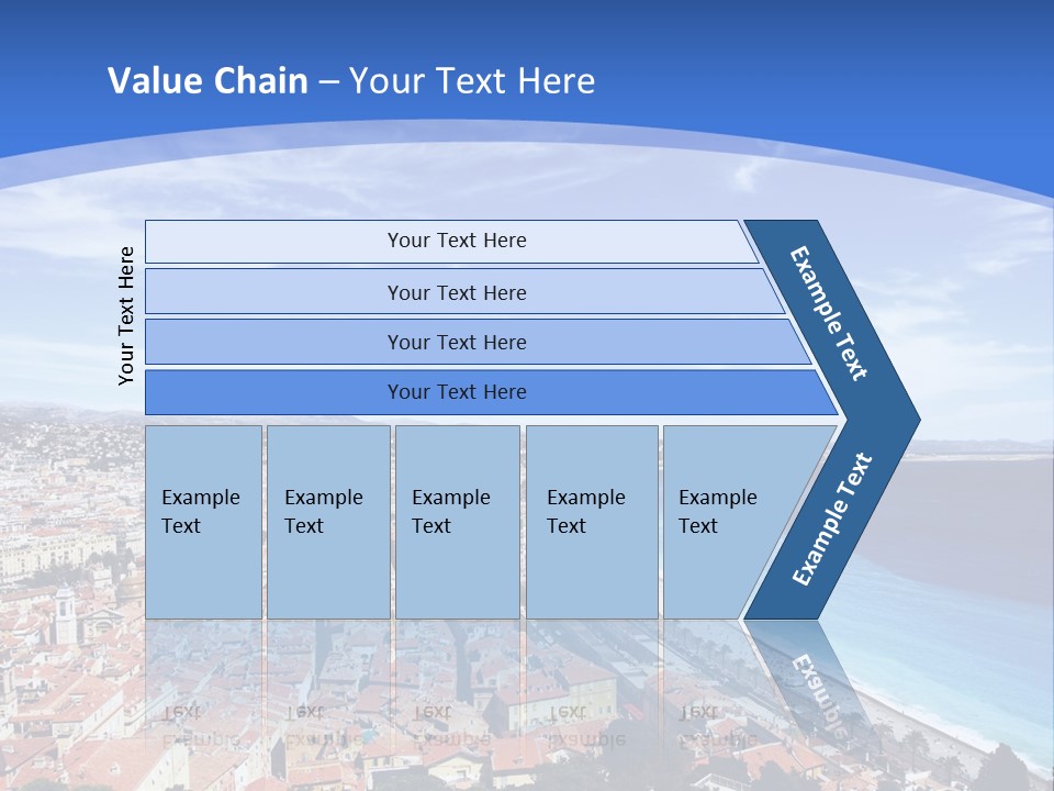 View Postcard Yacht PowerPoint Template