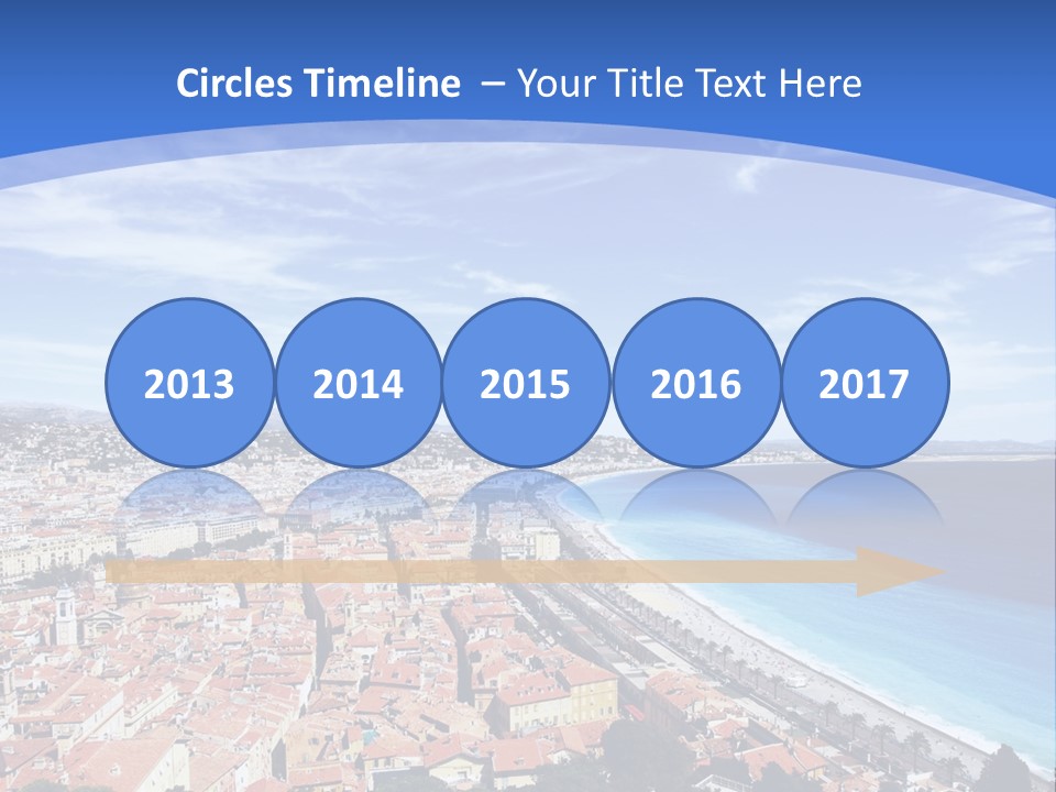 View Postcard Yacht PowerPoint Template