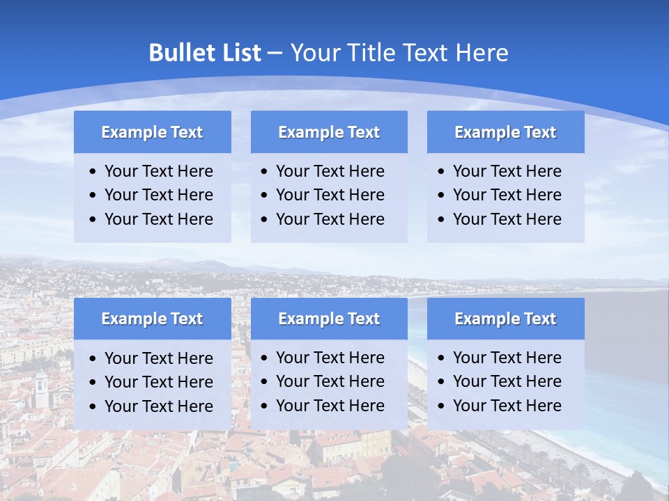 View Postcard Yacht PowerPoint Template