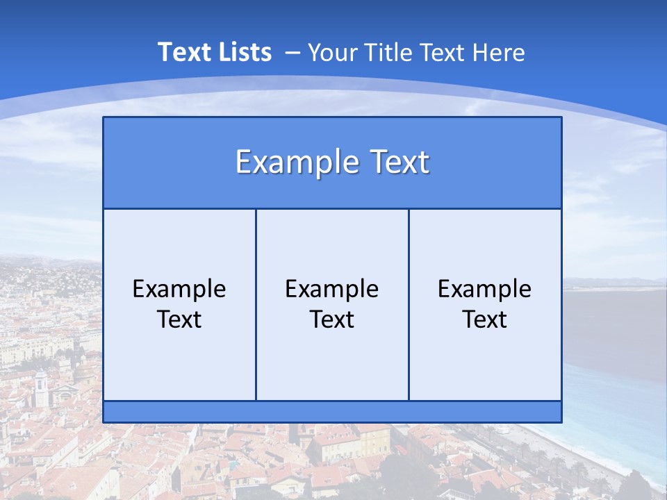 View Postcard Yacht PowerPoint Template