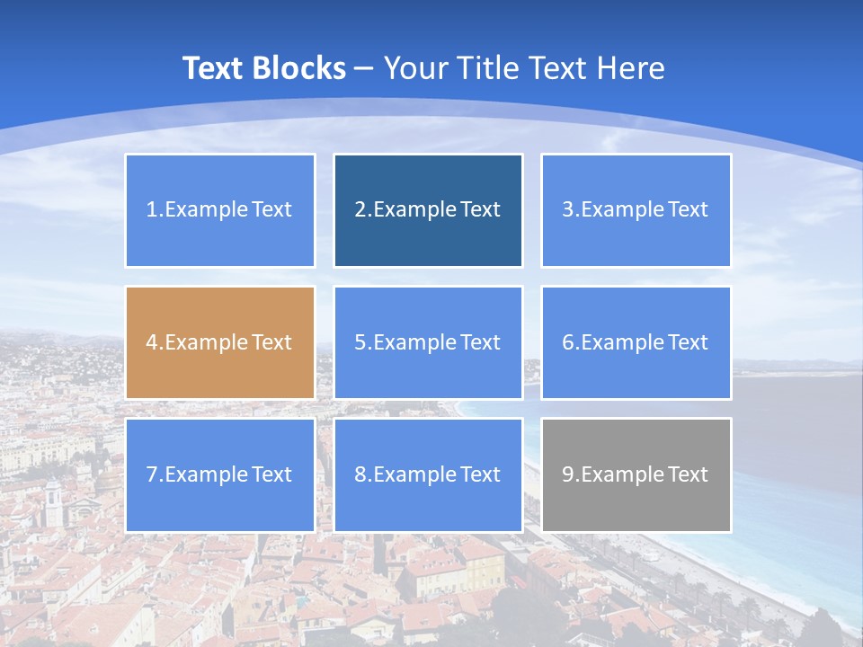 View Postcard Yacht PowerPoint Template