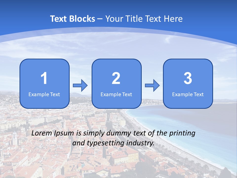 View Postcard Yacht PowerPoint Template